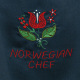 Apron - Tulip with Norwegian Chef - Navy