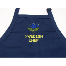 Apron - Tulip with Swedish Chef - Navy