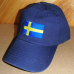 Baseball Hat - Sweden Flag - Navy