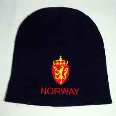 Norway crest knit beanie