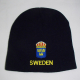 Sweden crest knit beanie