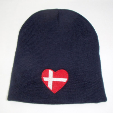 Denmark Heart Knit Beanie