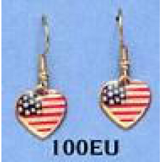 USA Earrings - Hooks