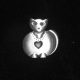 Pewter Pin - Fat Cat
