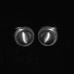 Pewter Earrings  - Button