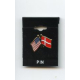 Lapel Pin - Denmark & USA Flags