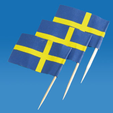 Flag Toothpicks - Sweden