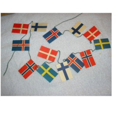 Flag Garland - Scandinavian