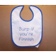 Baby Bib - Burp if you're Finnish