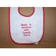 Baby Bib - Made in America with Danish Parts