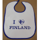 Baby Bib - I Love Finland