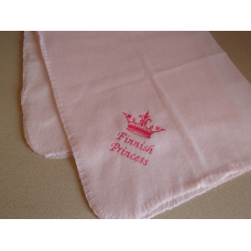 Fleece Baby Blanket - Finnish Princess - Pink