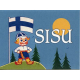 Finnish Sisu Boy Notecards