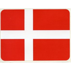 Decal - Denmark Flag
