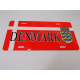 Denmark Flag & Crest License Plate 