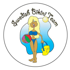 Pin -  Swedish Bikini Team