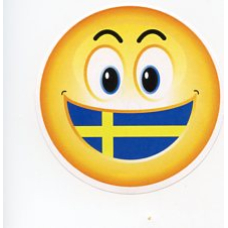 Pin - Swedish Smiley