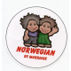 Pin - Norwegian by Marriage