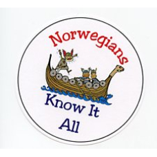 Pin - Norwegians Know it All