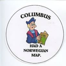 Pin - Columbus Had a Norwegian Map
