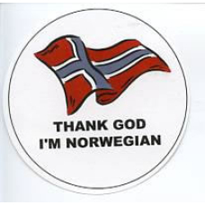 Pin - Thank God I'm Norwegian