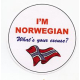 Magnet - I'm Norwegian What's your excuse ?