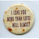 Magnet - I Love You More Than Lefse….Well Almost