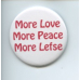 Magnet - More Love More Peace More Lefse