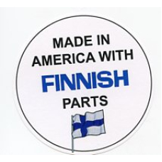 Pin - Made in America with Finnish Parts
