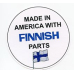 Pin - Made in America with Finnish Parts