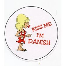 Pin - Kiss Me I'm Danish