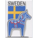 Magnet -  Sweden with Flag & Dala Horse