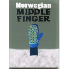 Magnet -  Norwegian Middle Finger