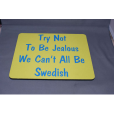 Mouse Pad - Jealous Swedish