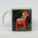Coffee Mug - Swedish Dala Horse 