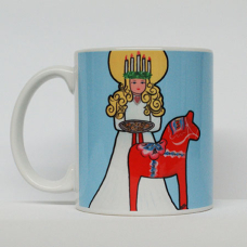 Coffee Mug -  Lucia & Dala Horse 