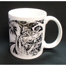 Coffee Mug - Viking Fighting Dragon