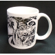 Coffee Mug - Viking Fighting Dragon