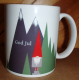 Coffee Mug - God Jul Tomte in Mountains