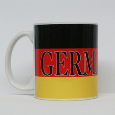 Coffee Mug -  German Flag & Crest