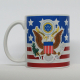 Coffee Mug - United States Flag & Crest