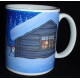 Coffee Mug - Tomte behind Cabin by Eva Melhuish