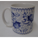 Coffee Mug - Blue Folk Art
