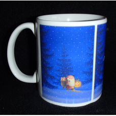 Coffee Mug - Tomte with Lantern by Eva Melhuish