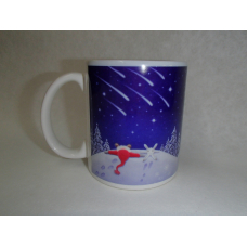 Coffee Mug - Snow Angel Tomte by Eva Melhuish