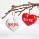 Ornaments -  God Jul Heart