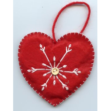 Ornament - Felt Heart