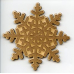 Baltic Birch Ornament - Snowflake