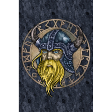 Poster - Viking With Runes