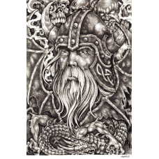 Poster - Viking and Dragon